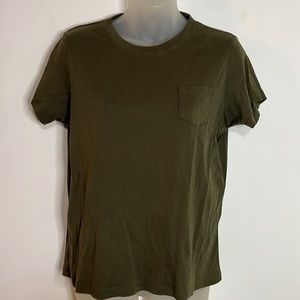 Austin Clothing Co. T-Shirt Women's Size L Short Sleeve Siena Cotton Crewneck